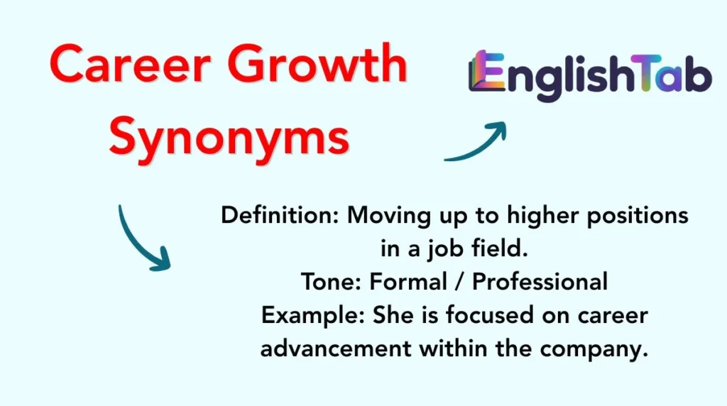 Career Growth Synonyms