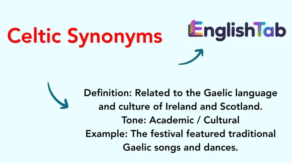 Celtic Synonyms
