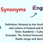 Celtic Synonyms