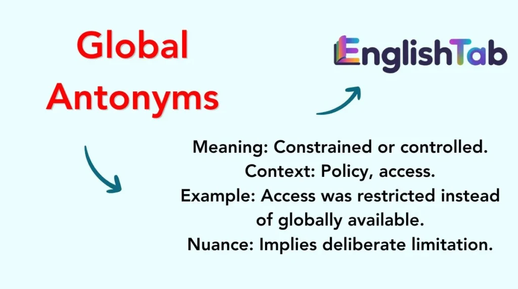 Global Antonyms
