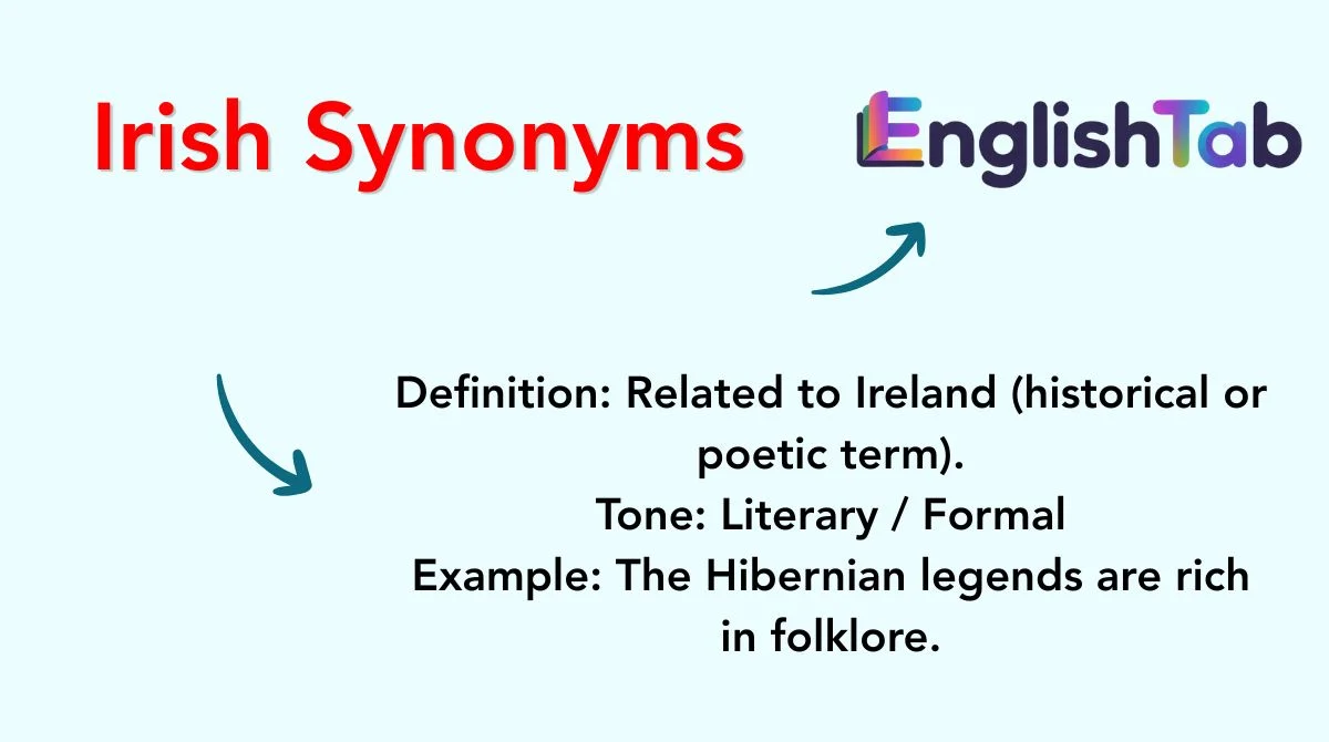 Irish Synonyms