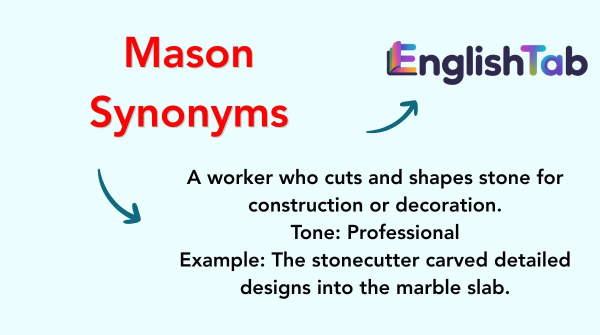 Mason Synonyms
