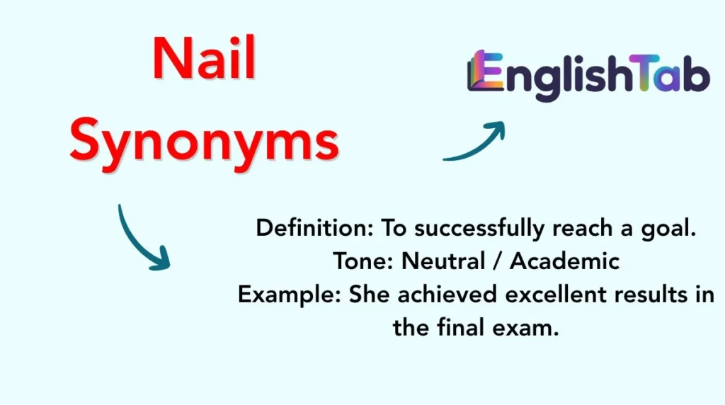 Nail Synonyms
