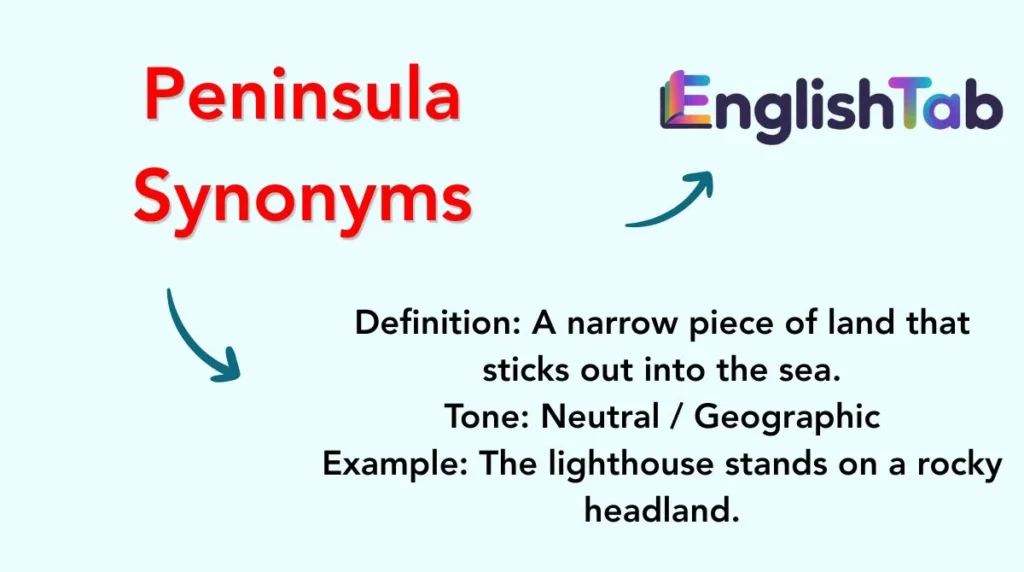 Peninsula Synonyms