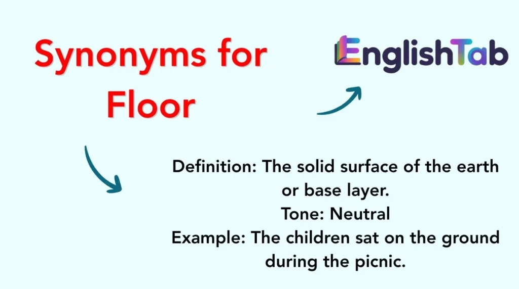 Synonyms for Floor