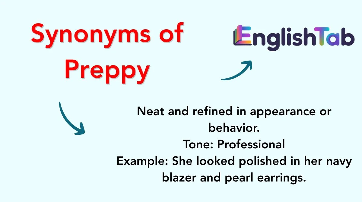 Synonyms of Preppy