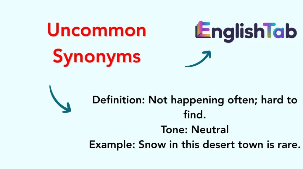 Uncommon Synonyms